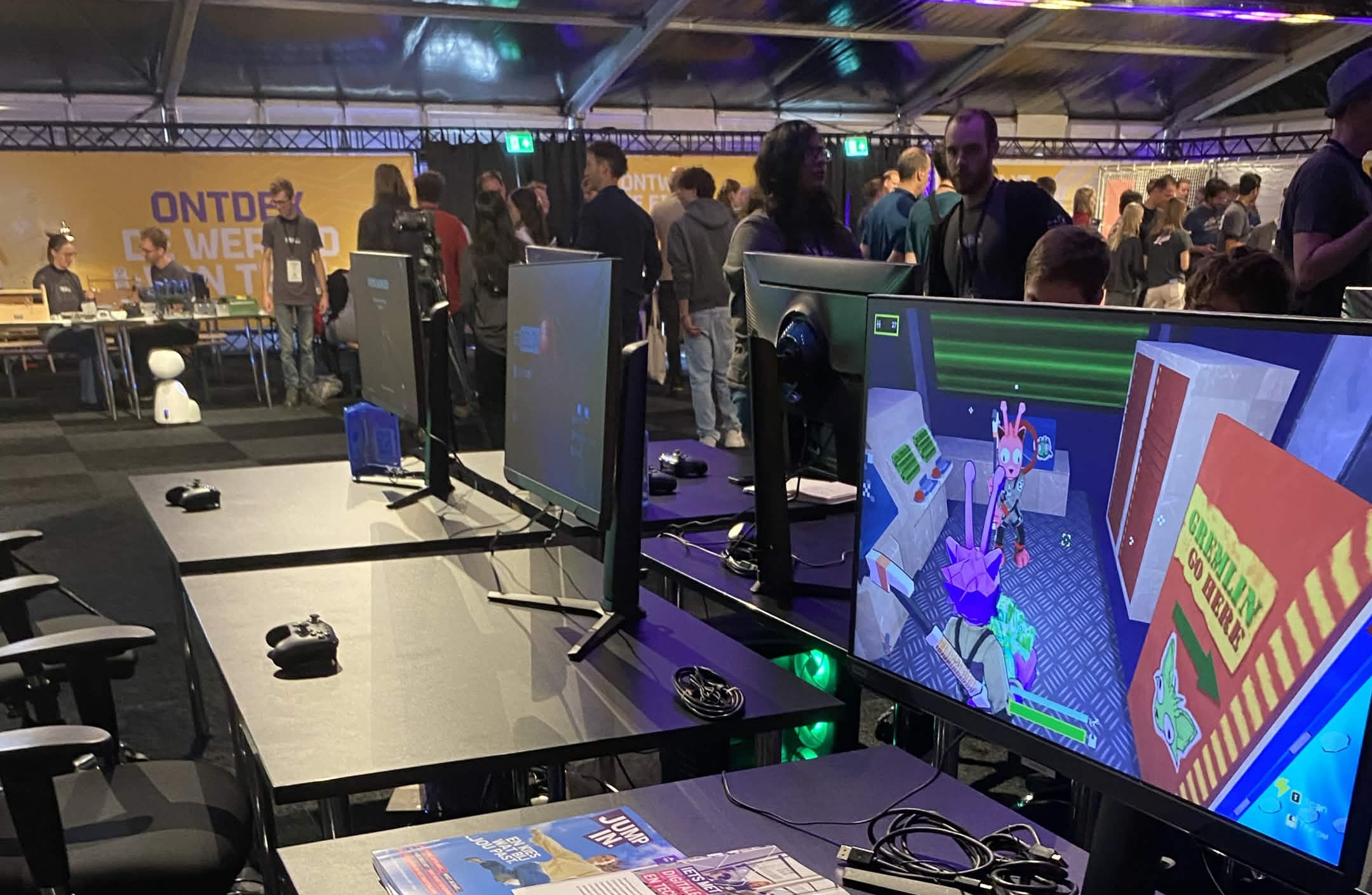 More than 180 school pupils test CataMiner at Onderwijsbeurs Zuid