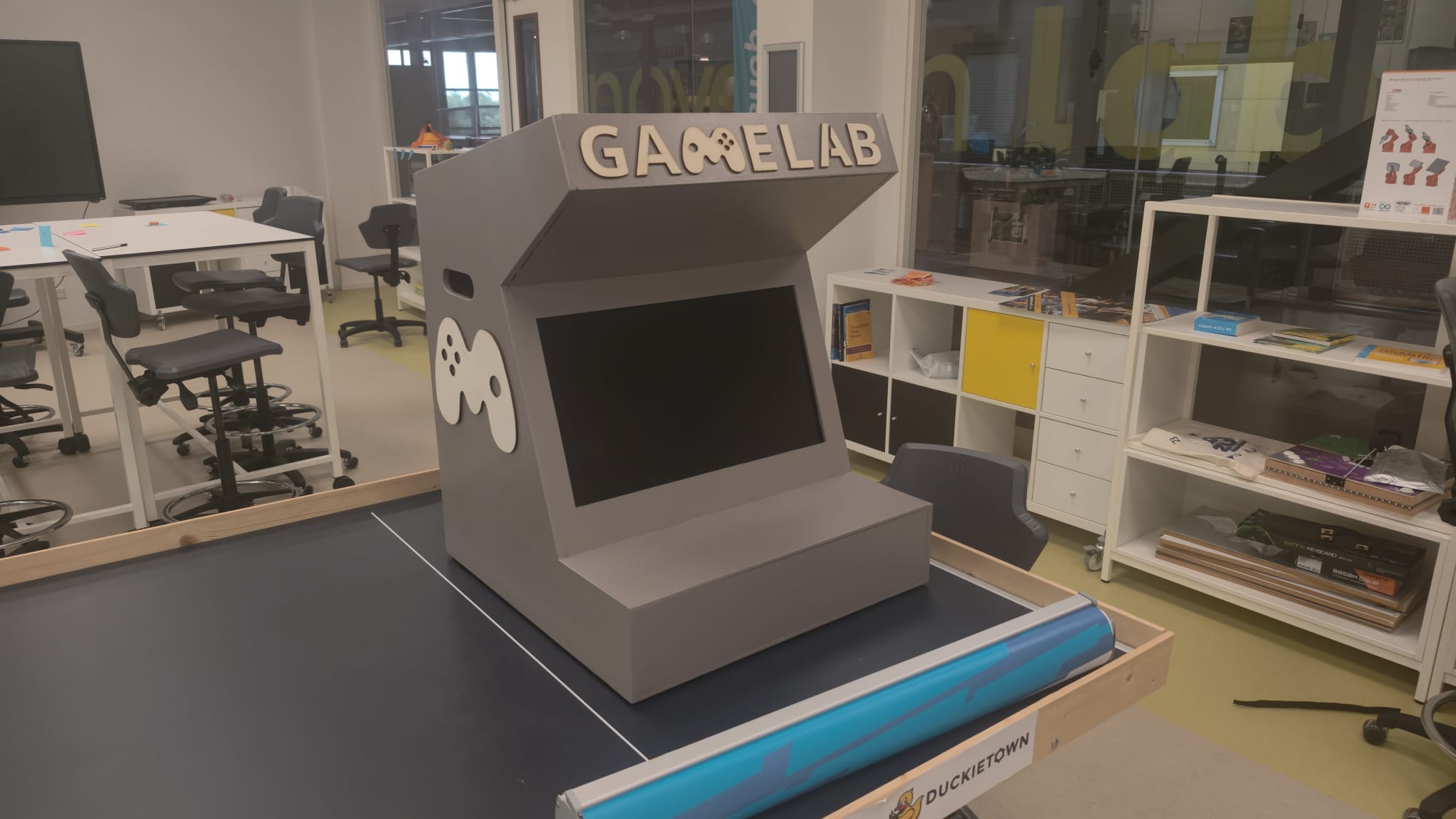 Tabletop arcade for GameLab
