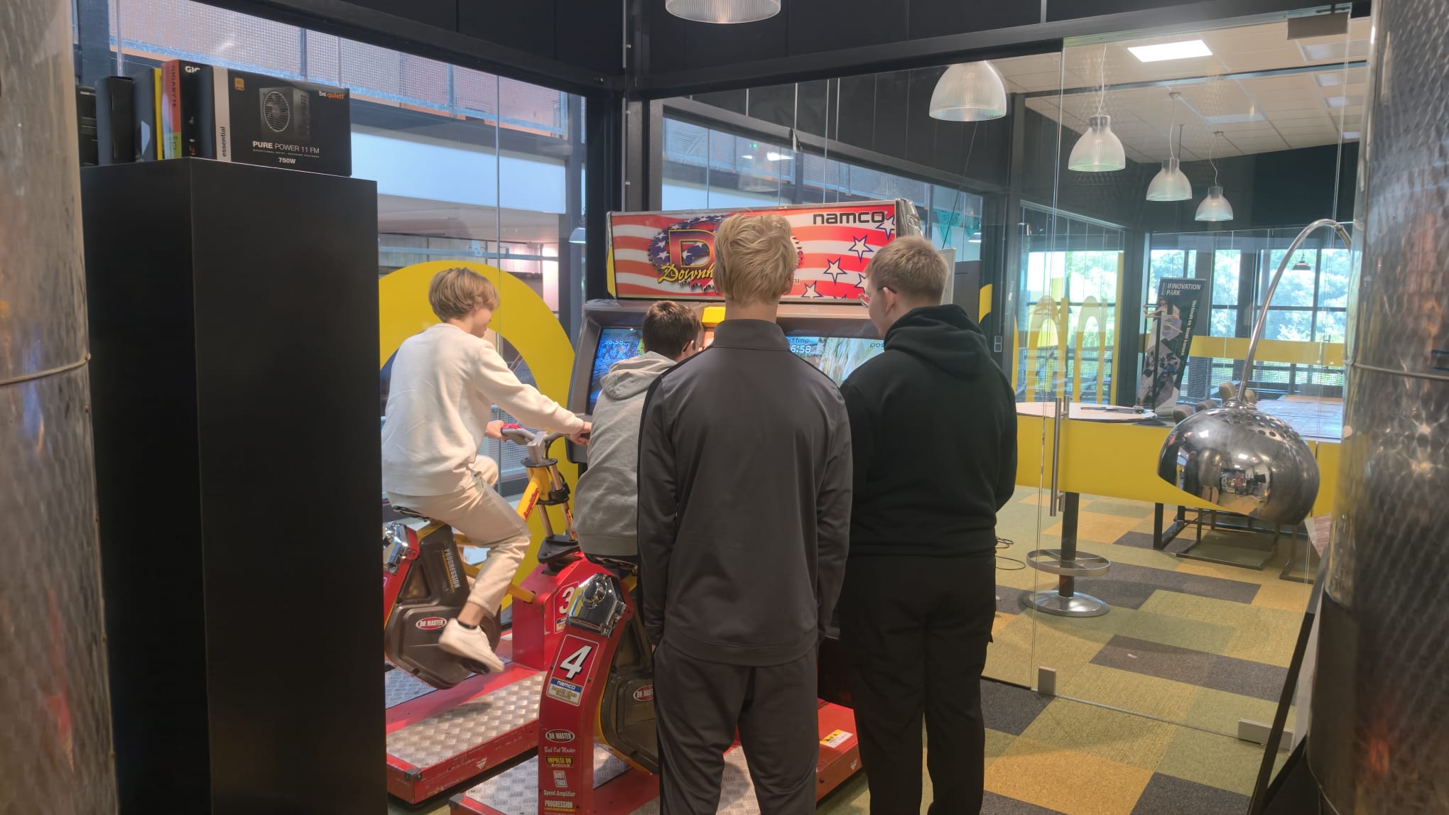 mboRijnland students begin game project with GameLab visit