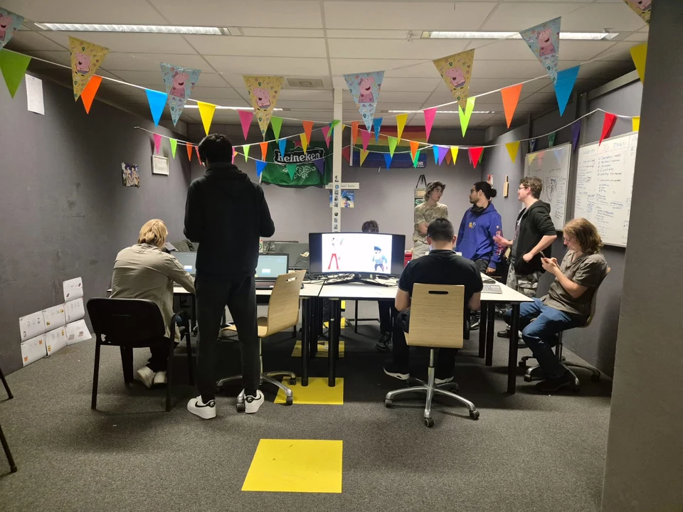 Playtest in de Game Basement
