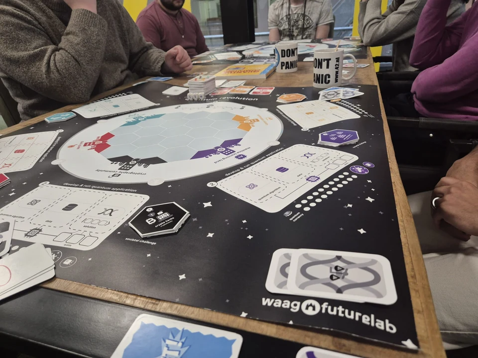 GameLab test quantum board game