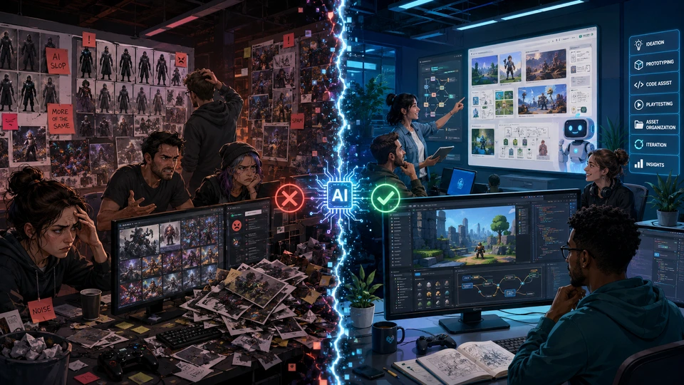 Gebruik van AI in het GameLab? Feit en fictie