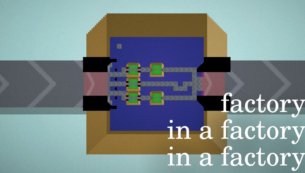 Factories in factories in factories